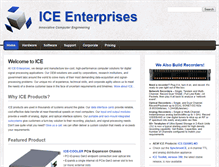 Tablet Screenshot of ice-online.com